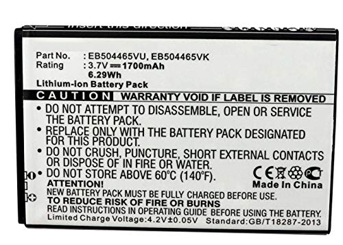 Synergy Digital VODAFONE 360 & Coolpad B564465LU Replacement Battery - 1700mAh Li-Ion High Capacity Cell Phone Battery (3.7V) - Perfect for Extended Use, Travel & Emergency Power Backup
