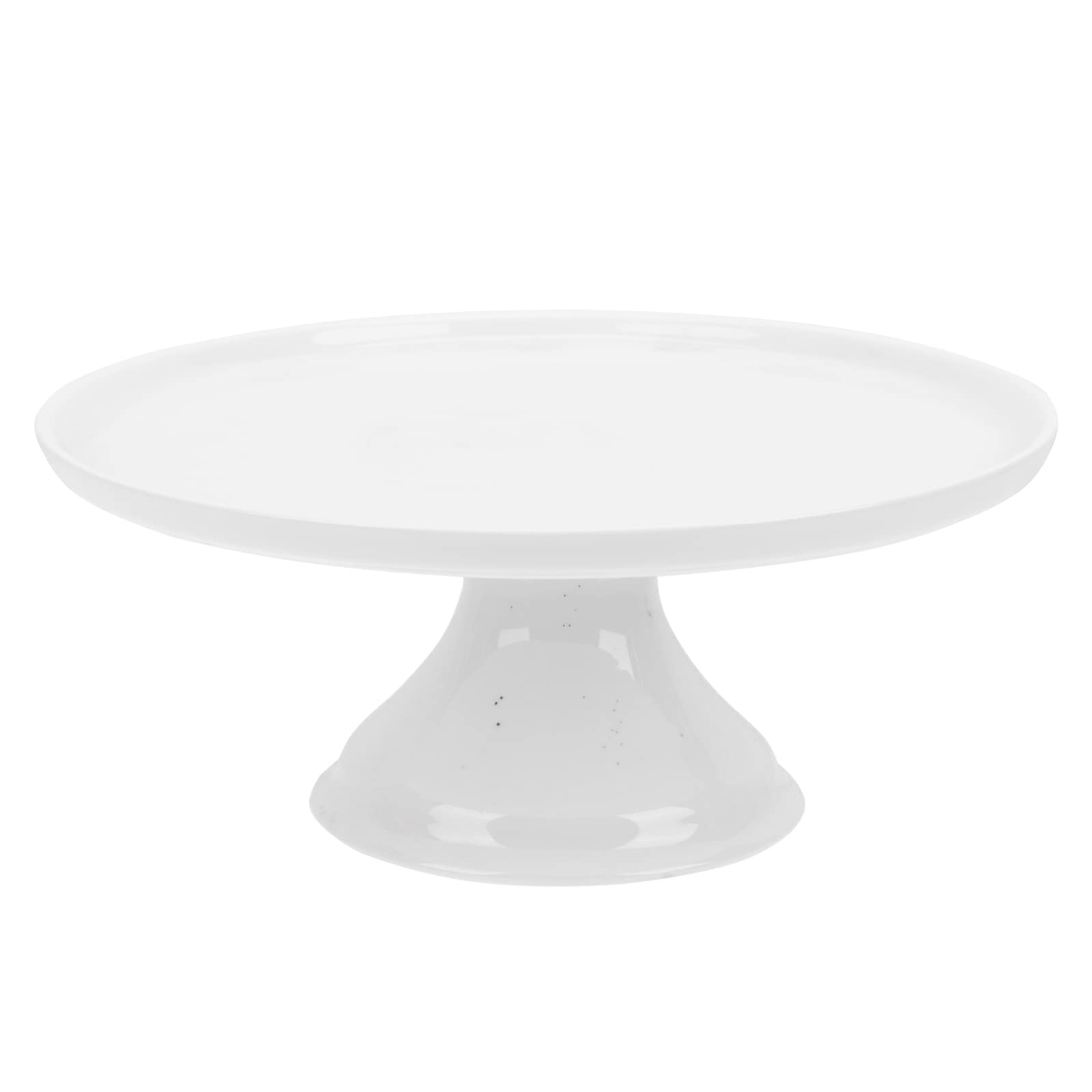 HANABASS Ceramic Cake Stand with High Base - Elegant Dessert Display Tray for Cakes, Cupcakes & Snacks - Perfect for Weddings, Tea Parties & Home Decor