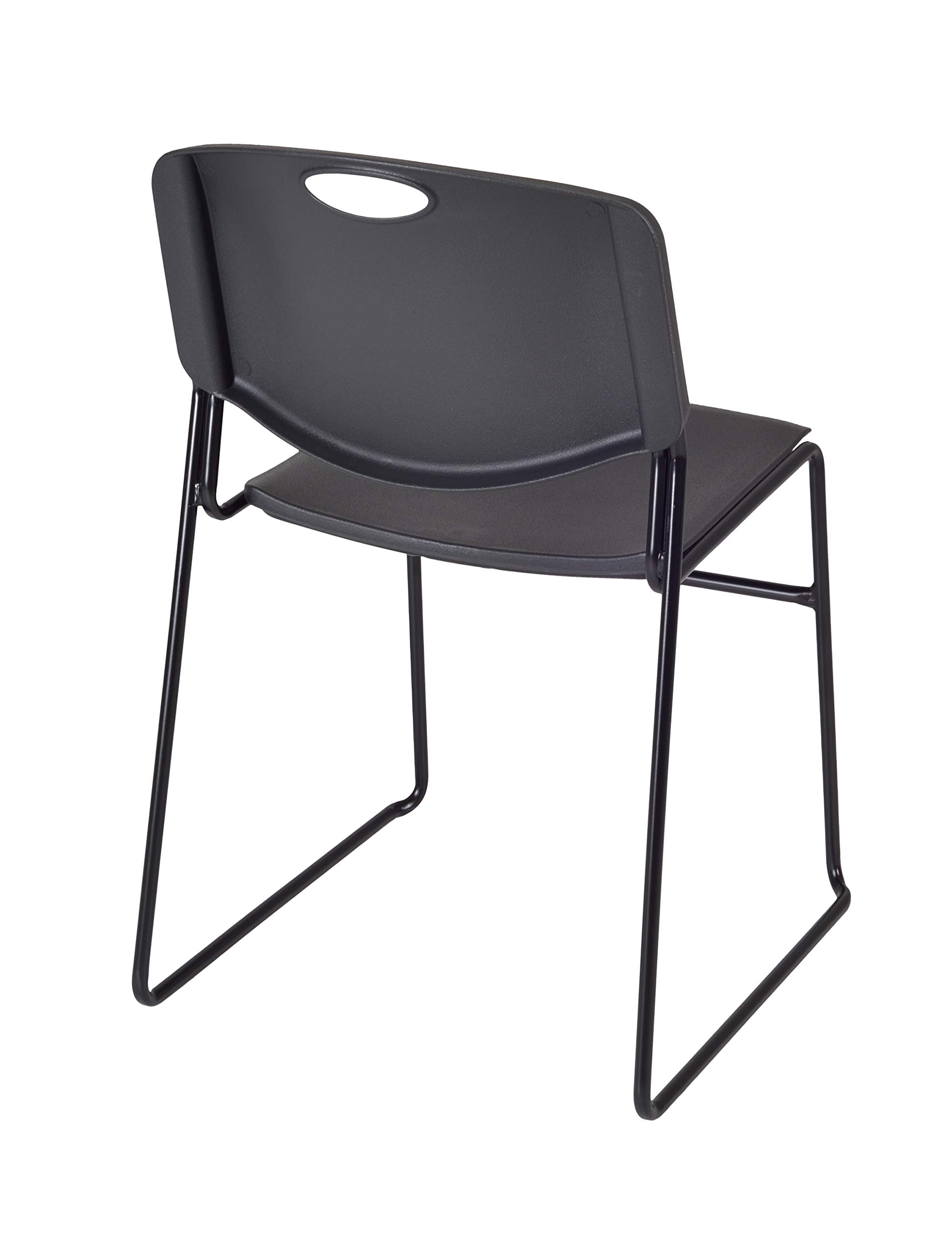 Regency Kee Adjustable Height Classroom Table Set with 2 Zeng Chairs - 48 x 24 Inches Grey & Black - Perfect for Schools, Offices, and Home Study Spaces
