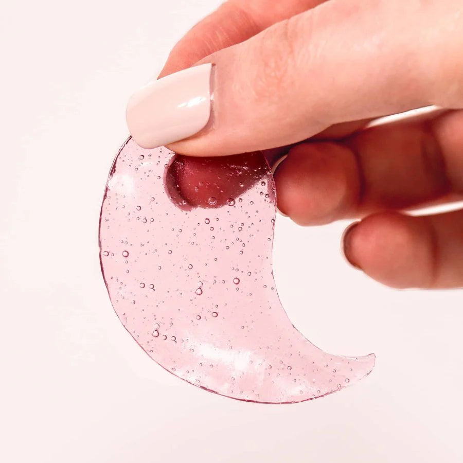 Cooling Eye Gel Mask for Puffy Eyes & Dark Circles - Single Pair - Reduce Swelling & Refresh Tired Eyes - Perfect for Travel, Work & Skincare Routine