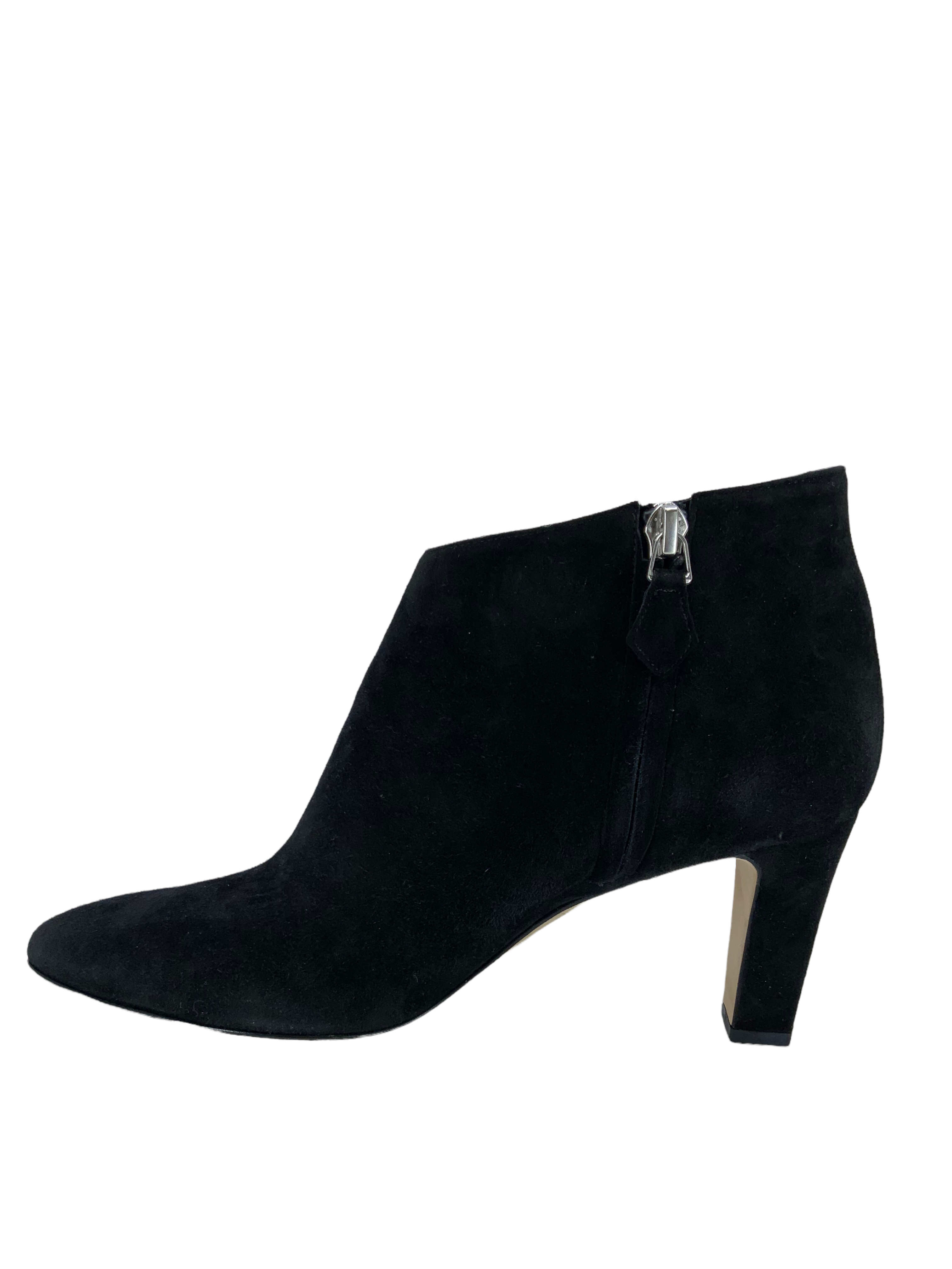 Manolo Blahnik Myconia Suede Ankle Boots Women's Size 8 - Comfortable & Stylish Fall/Winter Booties for Office, Party & Evening Wear