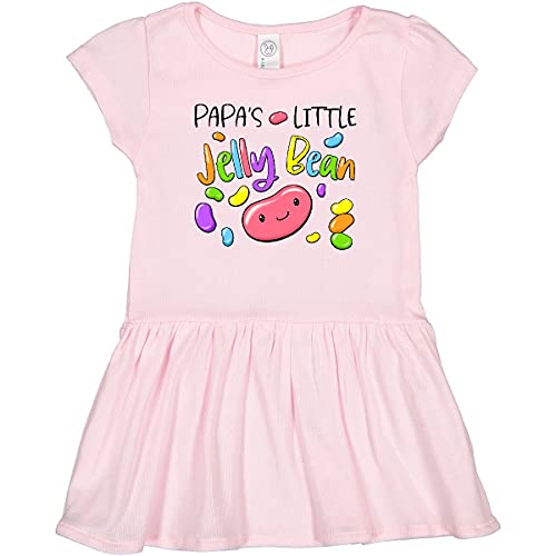 Inktastic Papa's Little Jellybean Cute Easter Candy Toddler Dress - Adorable Spring Outfit for Baby Girls' Easter Photos & Family Gatherings