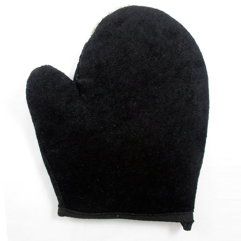 2 Pack Exfoliating Bath Gloves with Back Strap - Soft Loofah Body Scrubber for Deep Cleansing & Dead Skin Removal - Perfect for Shower, Spa & Sensitive Skin Care