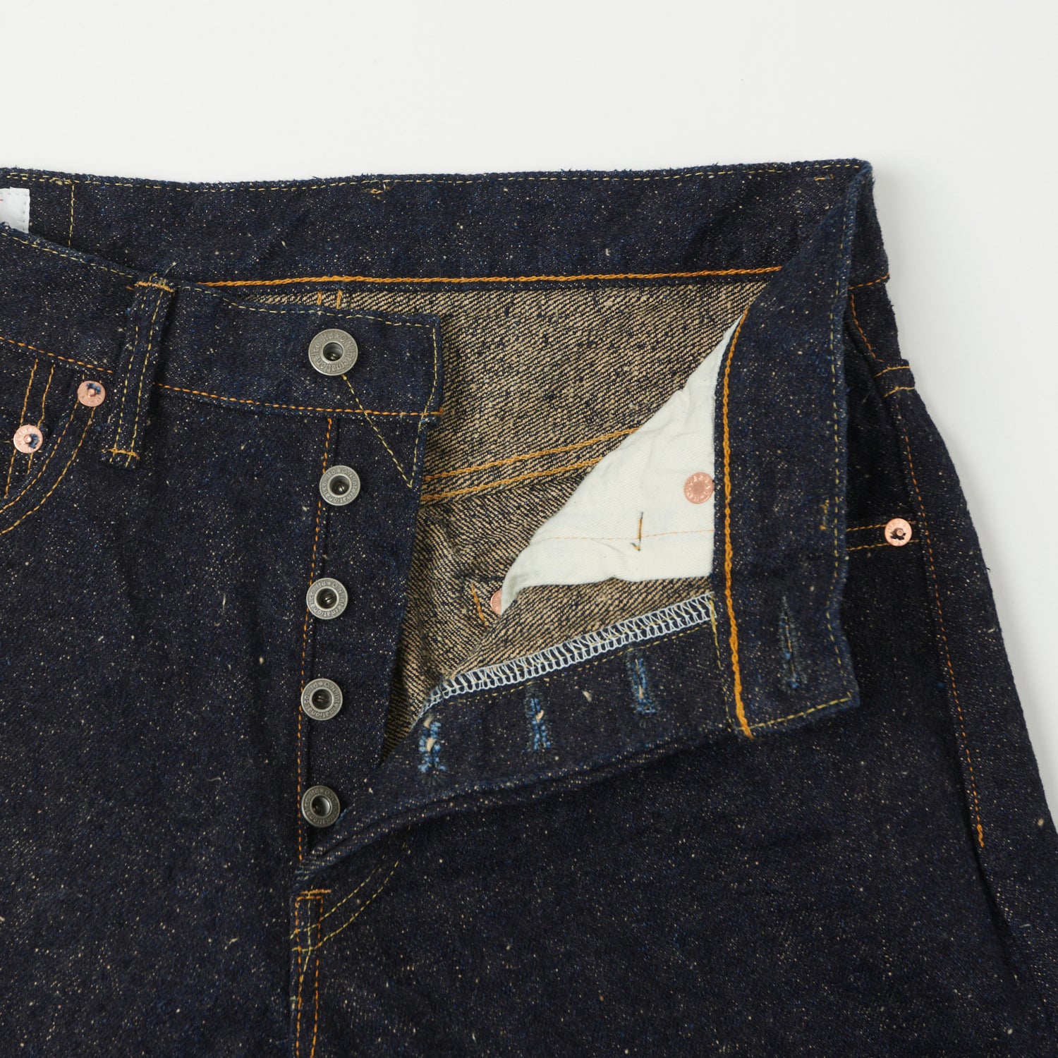 ONI 902 'Asphalt' 20oz Regular Tapered Selvedge Denim Jeans for Men - One Wash Vintage Style Raw Denim - Perfect for Casual Wear, Street Style & Everyday Outfits