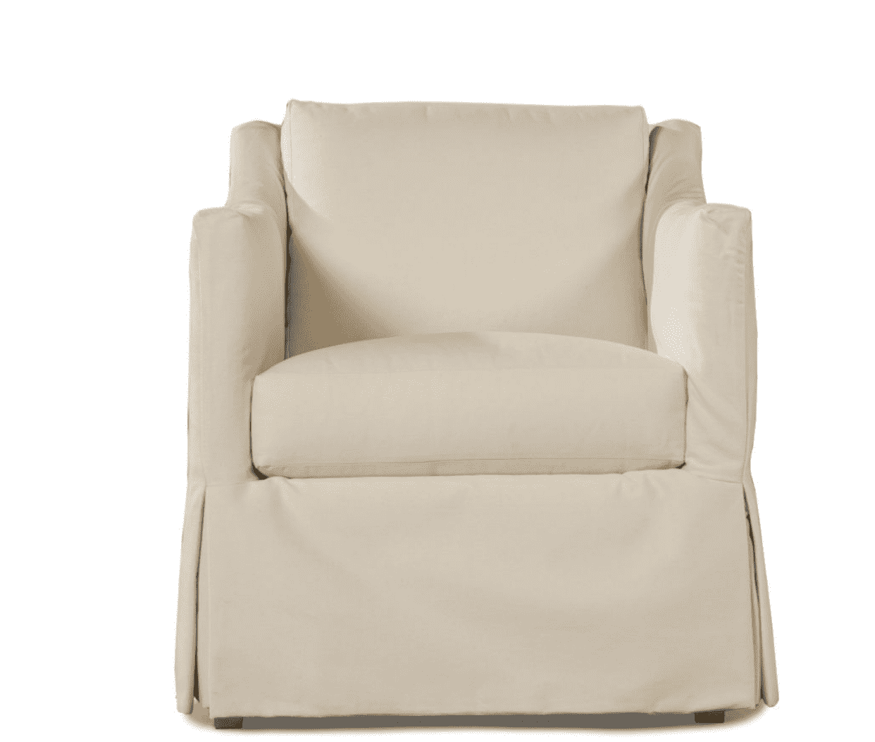 South Seas II Outdoor Swivel Lounge Chair with Removable Slipcover - Perfect for Patio, Poolside, and Garden Relaxation