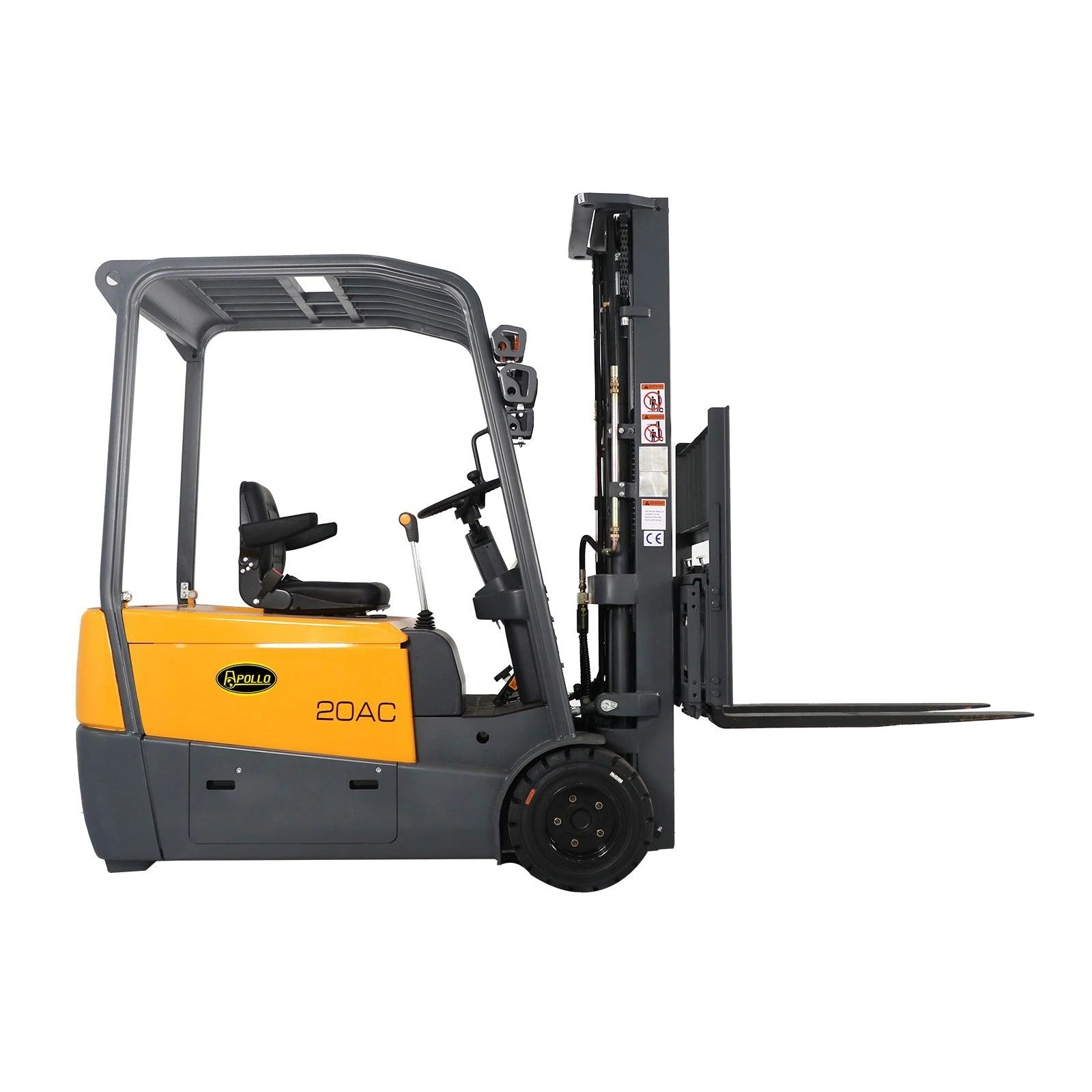 Apollolift 3-Wheel Electric Forklift with Lithium-Ion Battery - 220