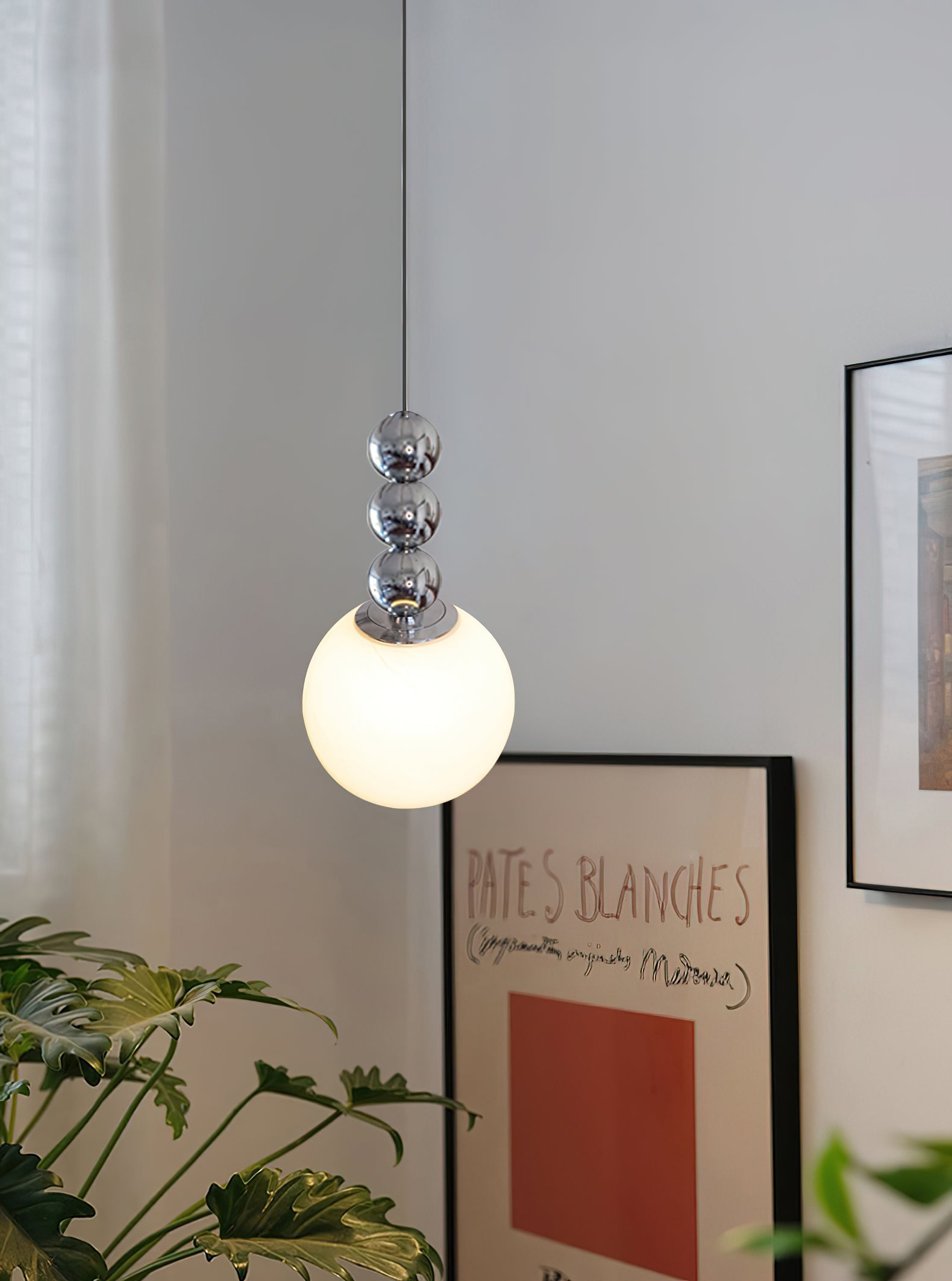 Handmade Creative Gourd-Shaped Glass Pendant Light - Perfect for Boho Home Decor, Living Room, Bedroom & Dining Room Lighting