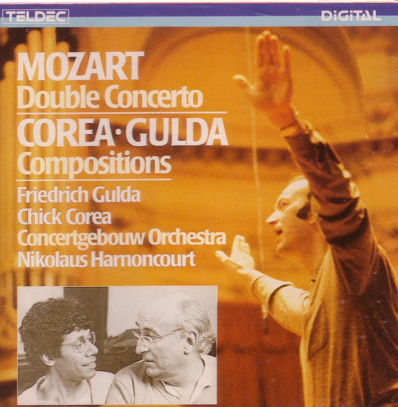 Mozart Double Concerto & Corea Gulda Compositions - Classical Music CD for Relaxation, Study, and Dinner Parties
