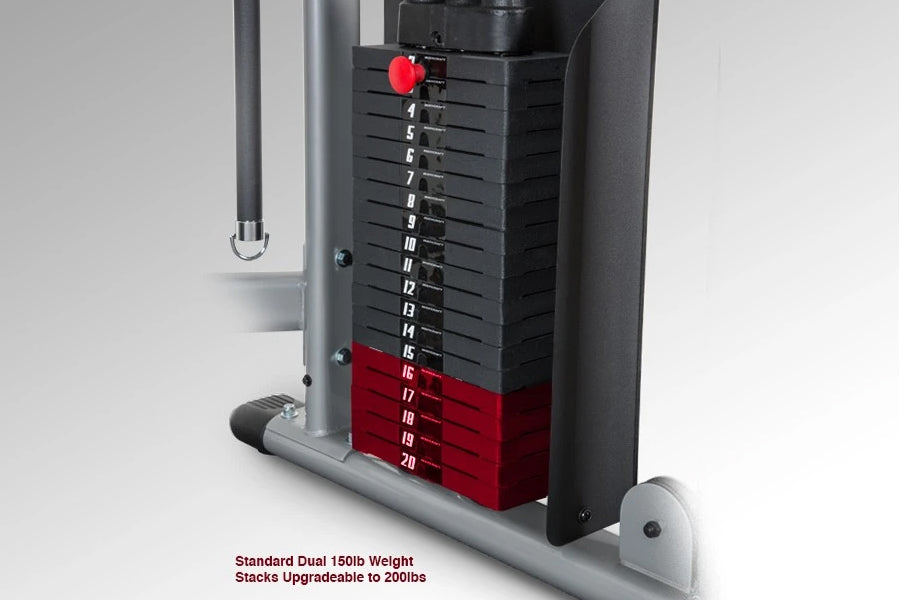 BodyCraft HFT Functional Trainer - Premium Home Gym Equipment for Strength Training & Fitness - Perfect for Home Workouts, CrossFit, and Functional Training