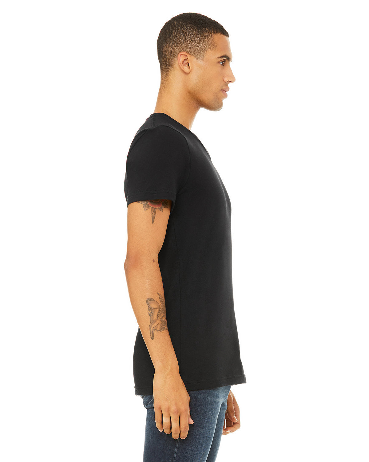 Bella + Canvas 3005 Unisex Jersey Short Sleeve V-Neck T-Shirt - Soft Cotton Tee for Men & Women - Perfect for Casual Wear, Gym, Workouts & Everyday Outfits