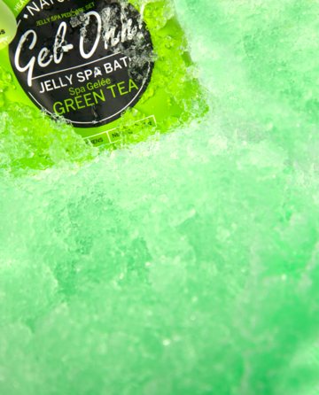AVRY BEAUTY Green Tea Jelly Spa Bath - Hydrating & Relaxing Body Wash for Soft Skin - Perfect for Self Care & Stress Relief at Home
