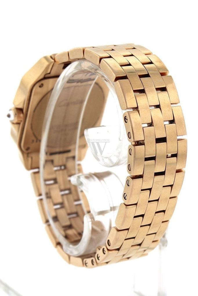 Cartier Santos Demoiselle 18K Rose Gold Diamond Ladies Watch WF9007Z8 - Luxury Pre-Owned Women's Timepiece for Special Occasions & Formal Events