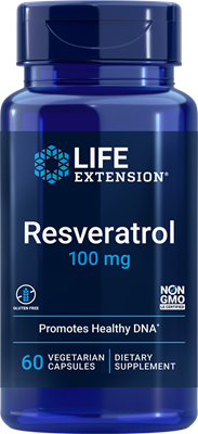 Life Resveratrol 100mg 60 Capsules | Premium Antioxidant Supplement for Heart Health & Anti-Aging | Supports Cellular Health & Longevity | Perfect for Daily Wellness Routine & Active Lifestyle