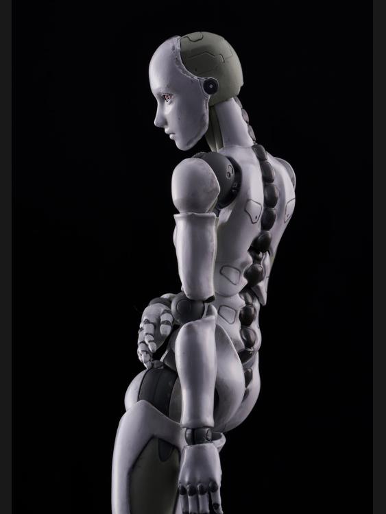 1000toys 1/12 TOA Heavy Industries Synthetic Human Female Action Figure - Green & White Collectible Model for Display, Photography & Anime Fans