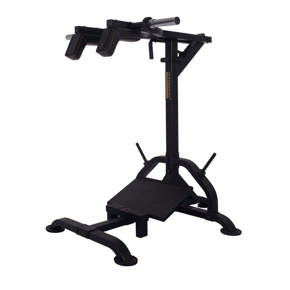 Powertec Levergym Squat Calf Machine SC20 - Professional Home Gym Equipment for Leg & Calf Workouts - Perfect for Strength Training and Muscle Building at Home or Commercial Gyms