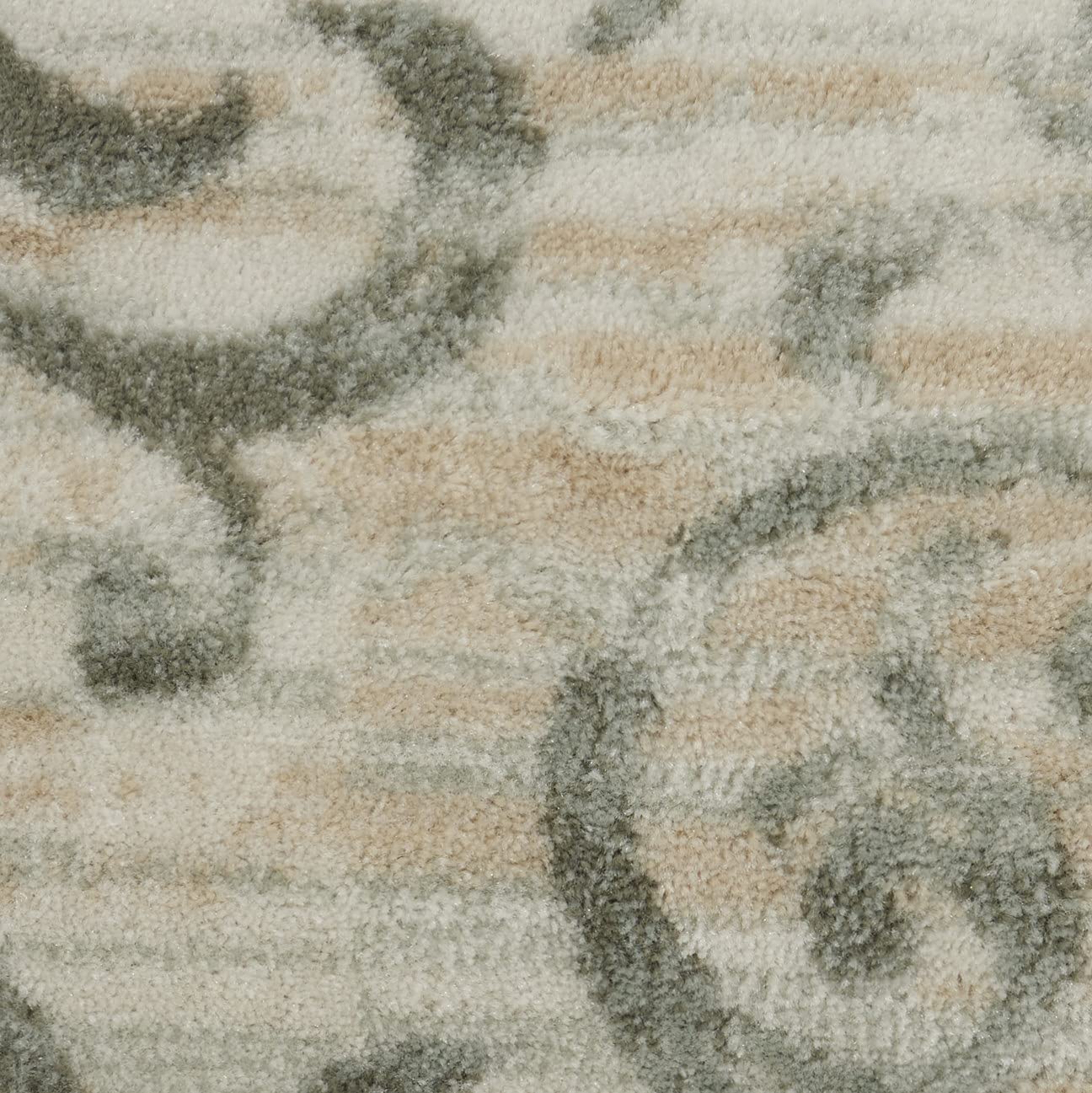 Nourison Euphoria Farmhouse & Country Bone 9' x 12' Area Rug - Easy Cleaning, Non-Shedding, Soft & Durable - Perfect for Bedroom, Living Room, Dining Room & Kitchen Decor (9x12) - Cozy Farmhouse Style for Family Gatherings & Relaxation