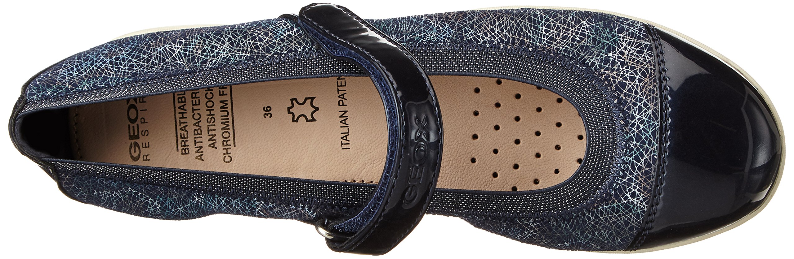 Geox Girl Jr Jodie Shoe - Comfortable & Stylish Kids Sneakers for School, Play & Everyday Wear | Breathable & Lightweight Design