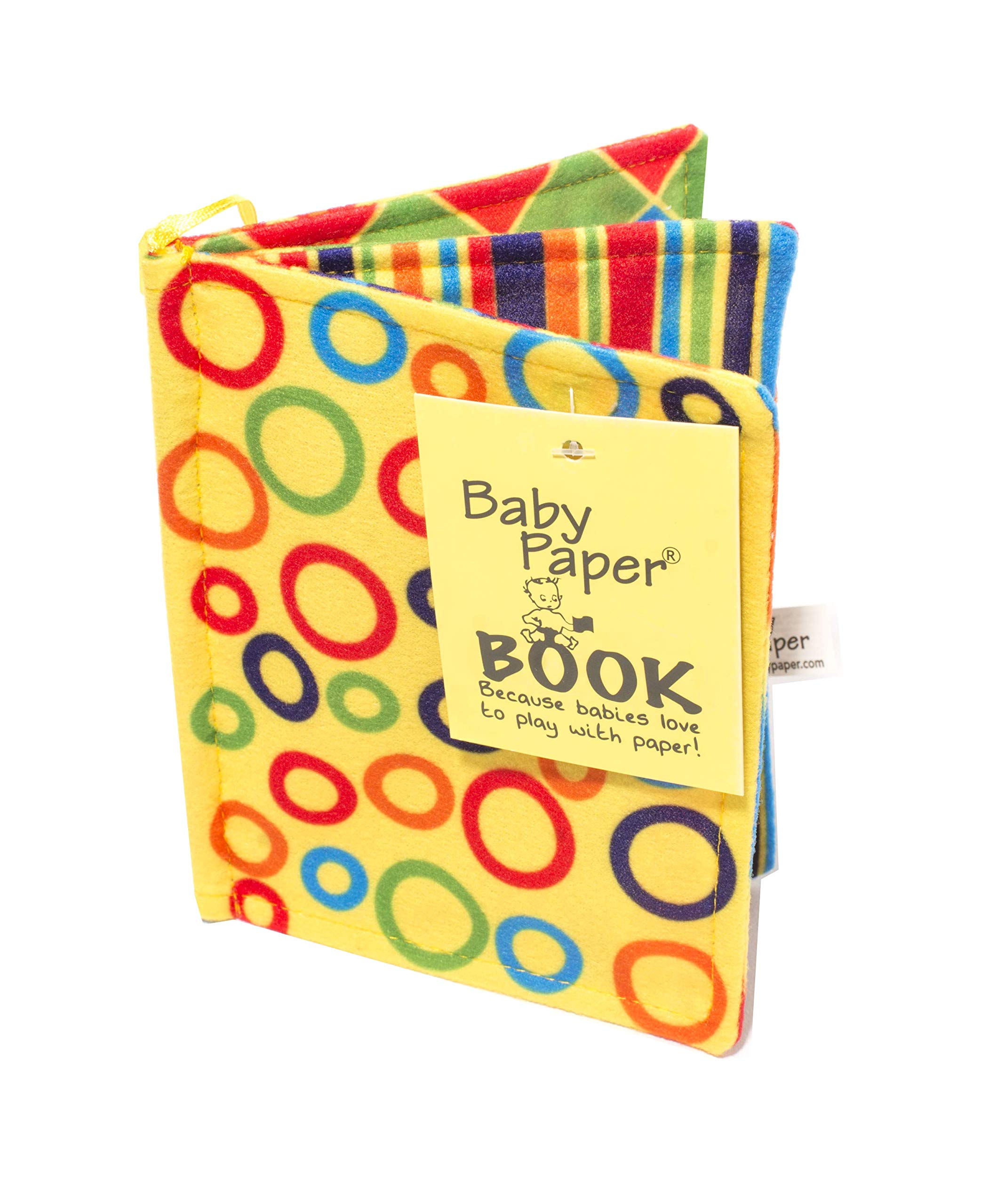 Crinkly Baby Toy Book - Soft Sensory Paper for Infants & Toddlers | Perfect for Early Learning, Playtime & Travel