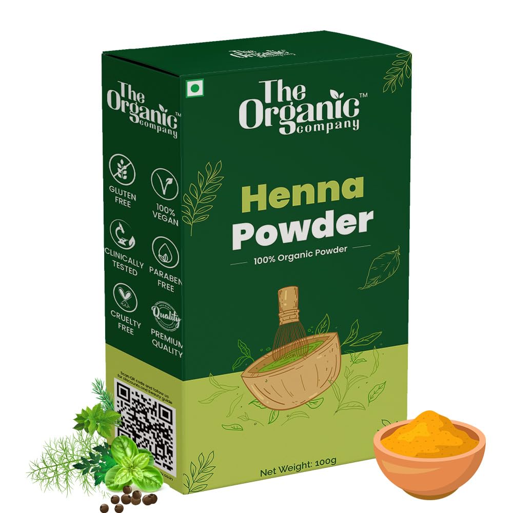 Natural Burgundy Henna Powder for Hair - Organic Mehendi Leaves for Brown, Red & Black Hair Color | Herbal Hair Growth Treatment for Men & Women | Perfect for DIY Hair Care & Natural Coloring at Home