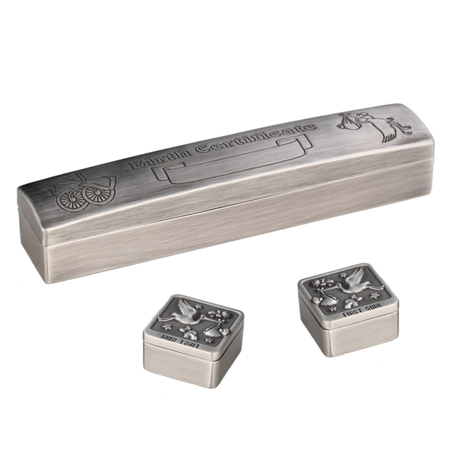 CHIUEAST Kids Tooth Storage Box - Metal Organizer for Lost & Deciduous Teeth Collection | Perfect Tooth Fairy Keepsake & Childhood Memory Preservation