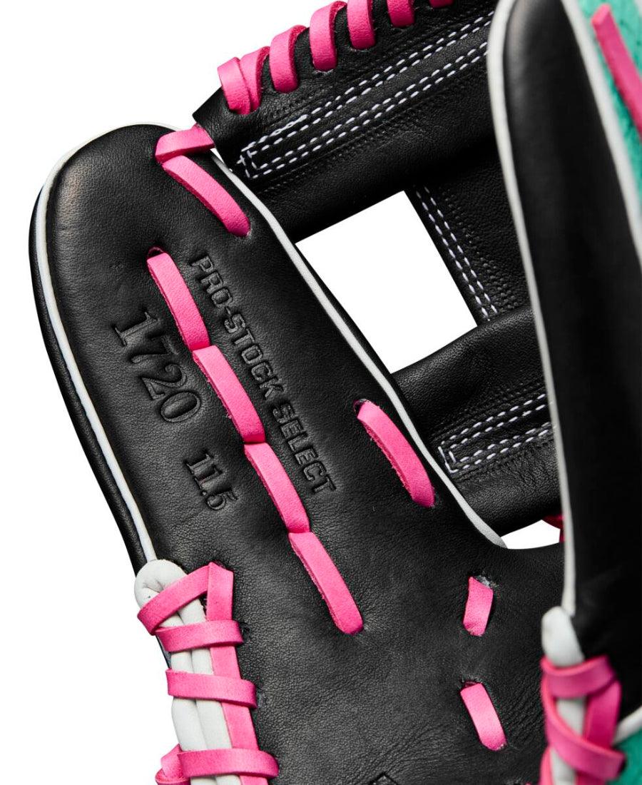 Wilson A2K 1720SS 11.5 Inch Infield Baseball Glove - Premium Leather for Youth & Adult Players - Perfect for Training, Games & Summer Leagues (Model: WBW103288115)