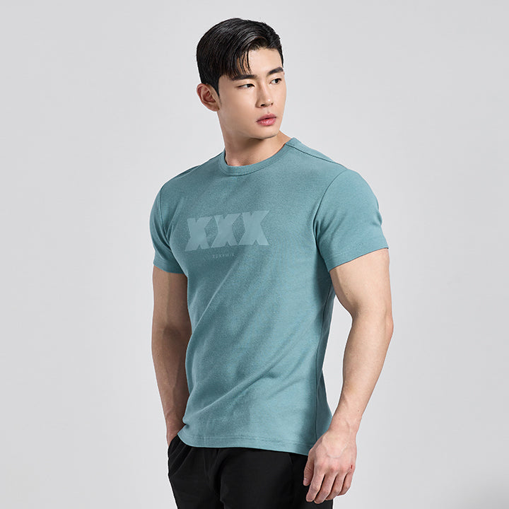 Men's Muscle Fit Short Sleeve T-Shirt - Slim Fit Workout & Gym Shirt for Bodybuilding & Casual Wear