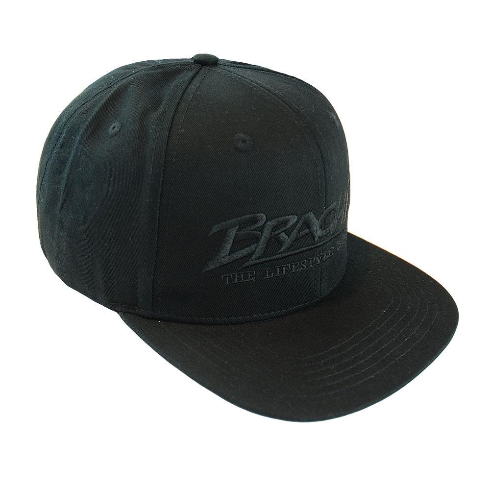 Brachial Snapback Cap - Adjustable Black Baseball Hat for Men & Women | Perfect for Casual Wear, Sports, and Outdoor Activities