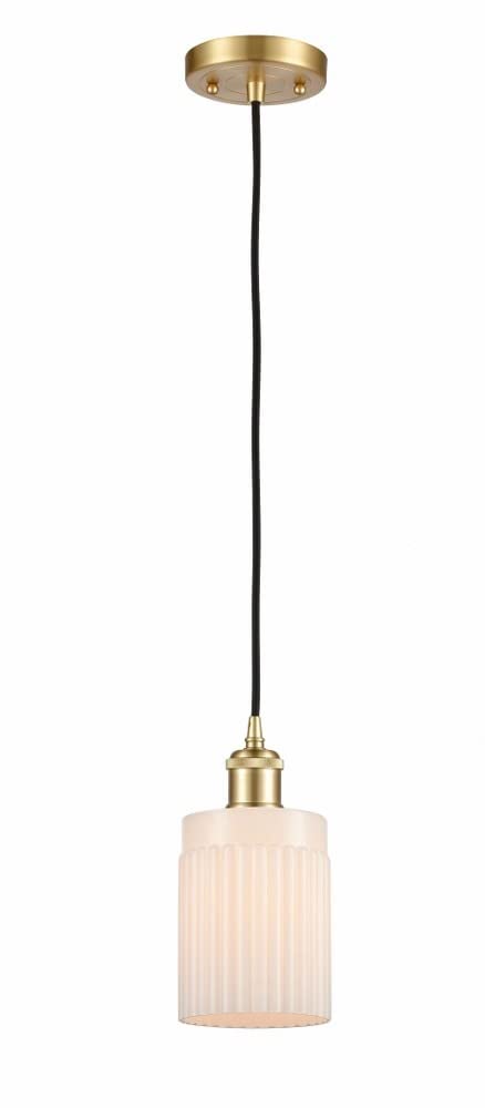 Innovations Lighting Hadley 1-Light Mini Pendant - Modern Single Bulb Hanging Fixture for Kitchen Island, Dining Room, or Entryway Lighting