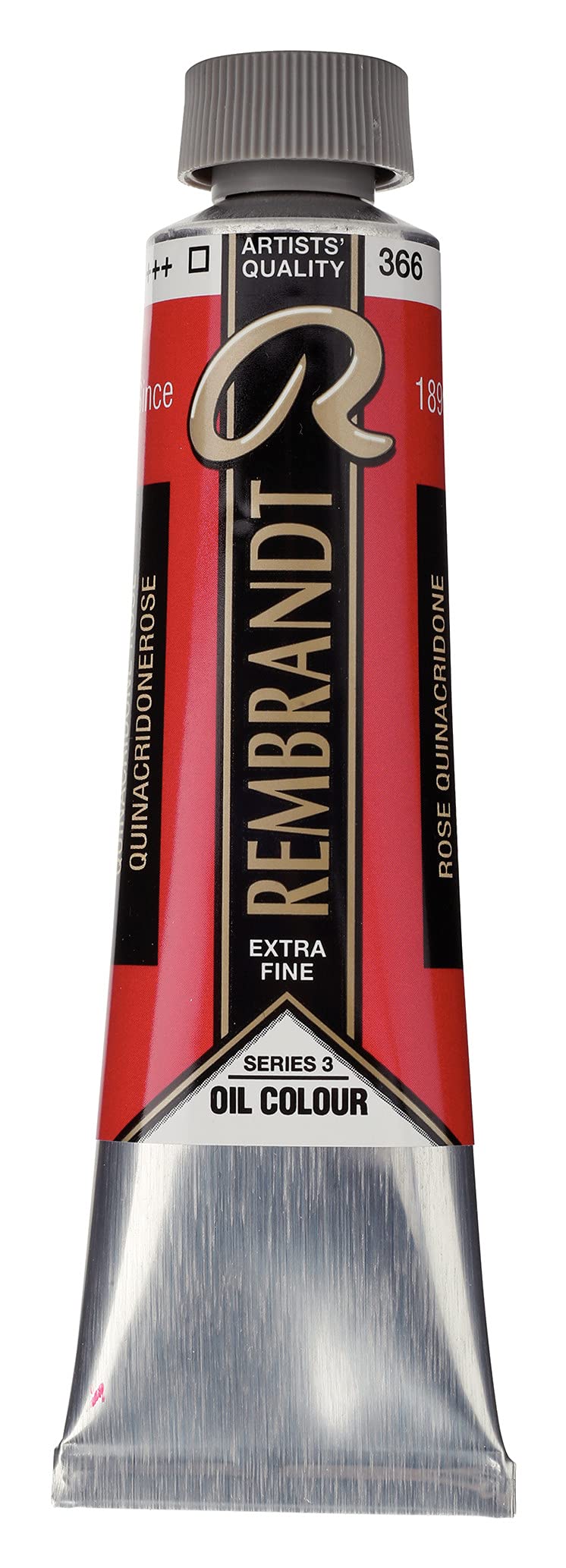 Rembrandt Professional Oil Paint Tube 40ml - Quinacridone Rose 366 (01053662) for Artists & Painting Enthusiasts - Perfect for Portraits, Landscapes & Fine Art