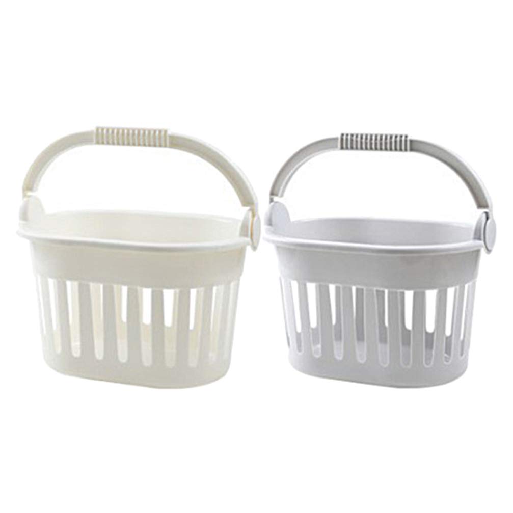 TOPBATHY 2-Pack Space Saving Underwear Storage Organizer Basket - Multi-Purpose Closet & Drawer Organizer for Socks, Bras, Fruit - Perfect for Bedroom, Bathroom & Kitchen Organization