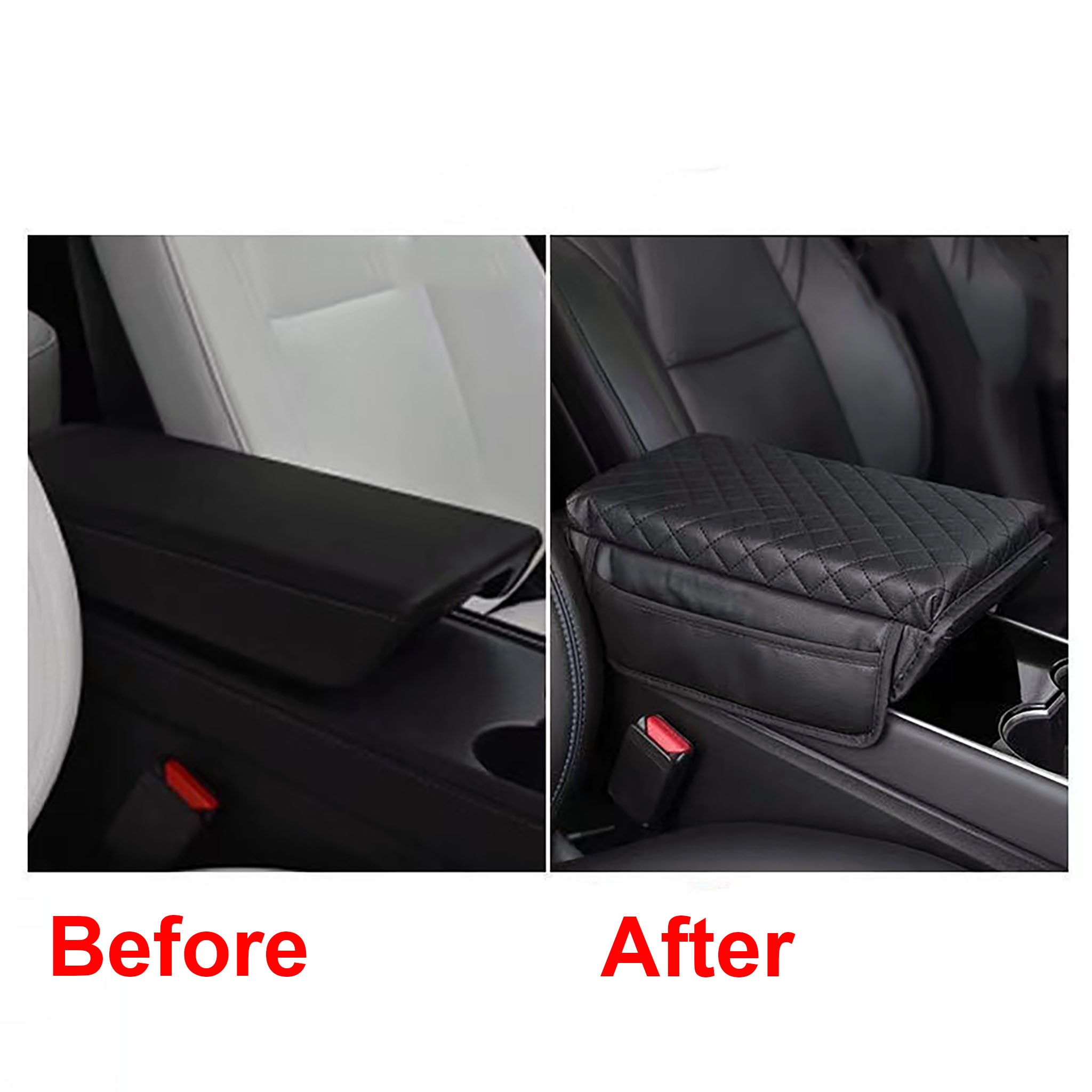 Premium Console Armrest Cover Cushion for Tesla Model 3 & Model Y - Soft & Comfortable Car Accessories for Long Drives & Daily Commutes