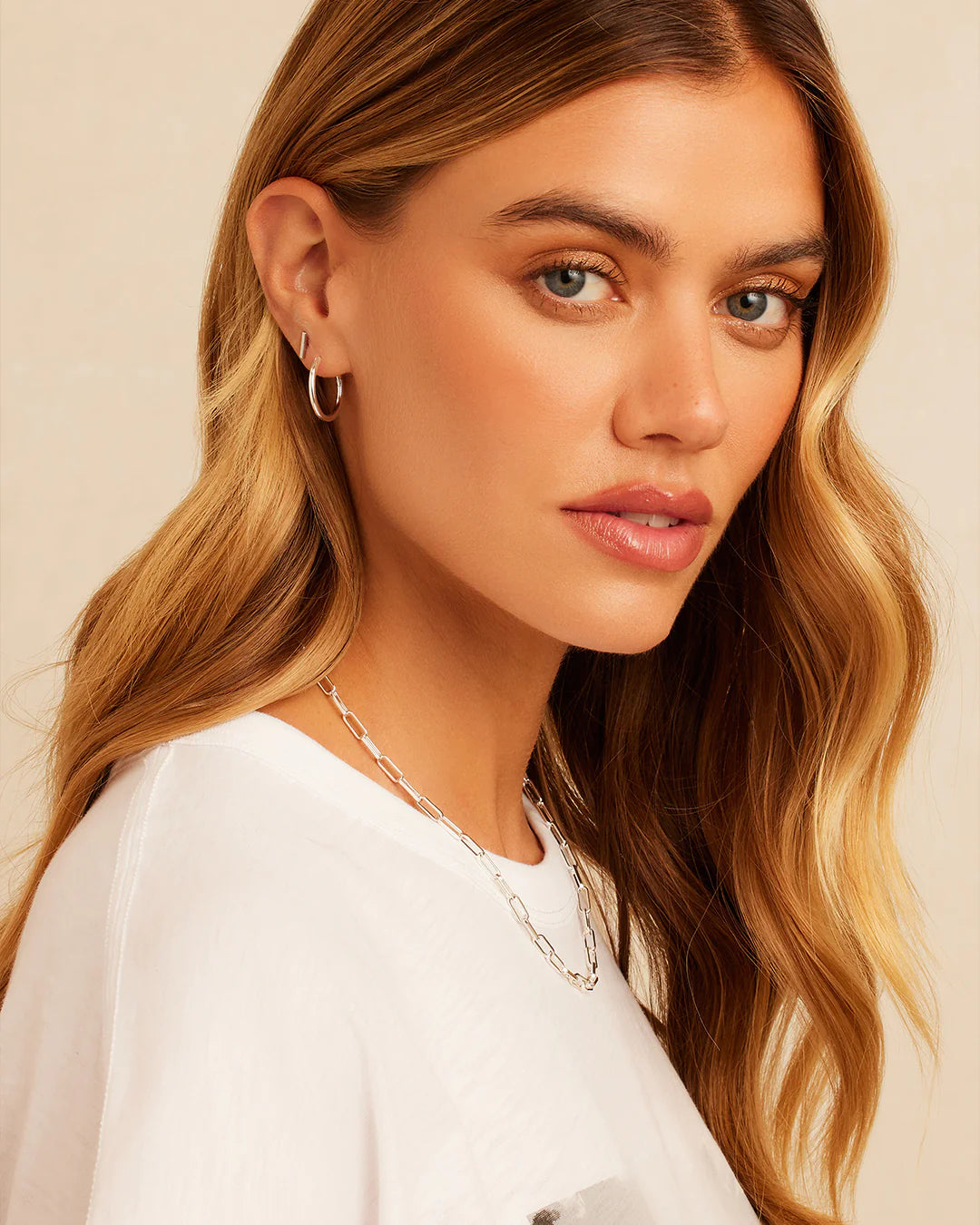 Bar Single Stud Earrings for Women - Minimalist Stainless Steel Jewelry for Everyday Wear & Gifts