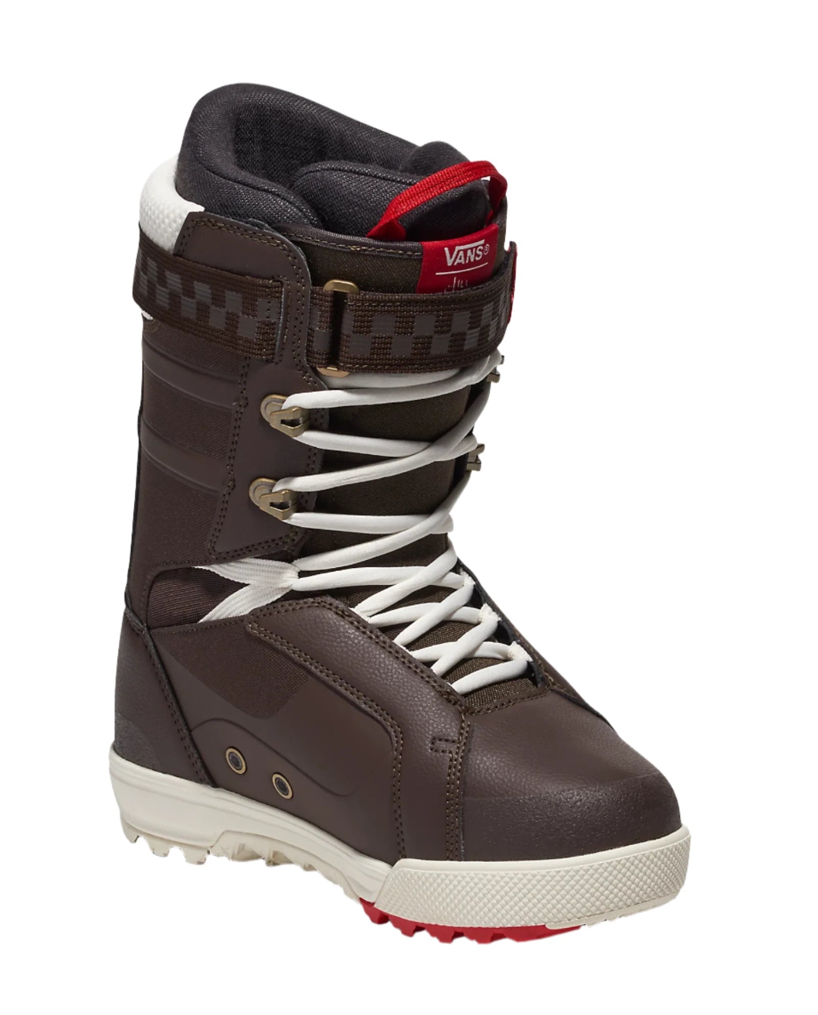 VANS Women's Hi Standard Pro X Jill Perkins Snowboard Boots - Demitasse Brown (2025) | High-Performance Winter Sports Footwear for Snowboarding & Outdoor Adventures