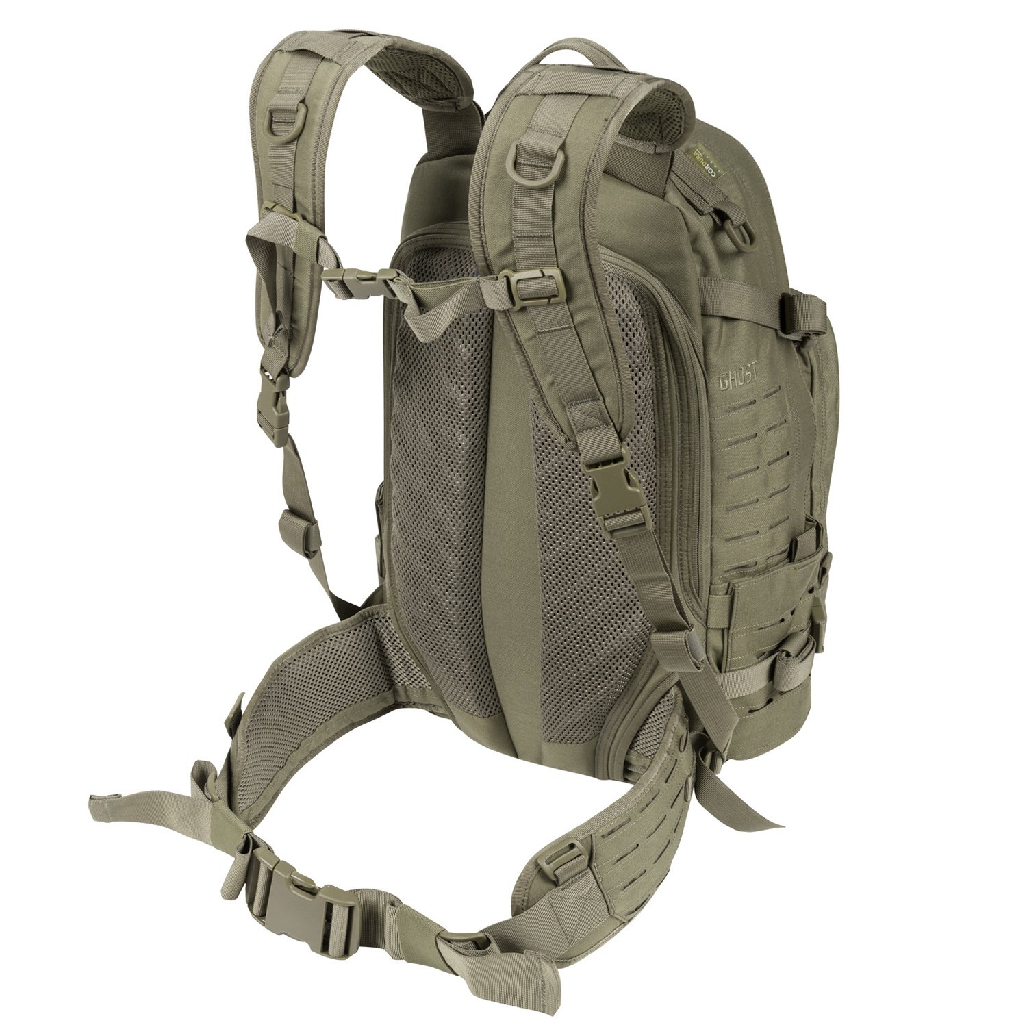 Ghost Tactical Backpack 31L - Military Grade Durable Rucksack for Hiking, Camping & Airsoft | Waterproof Molle System & Laptop Compartment