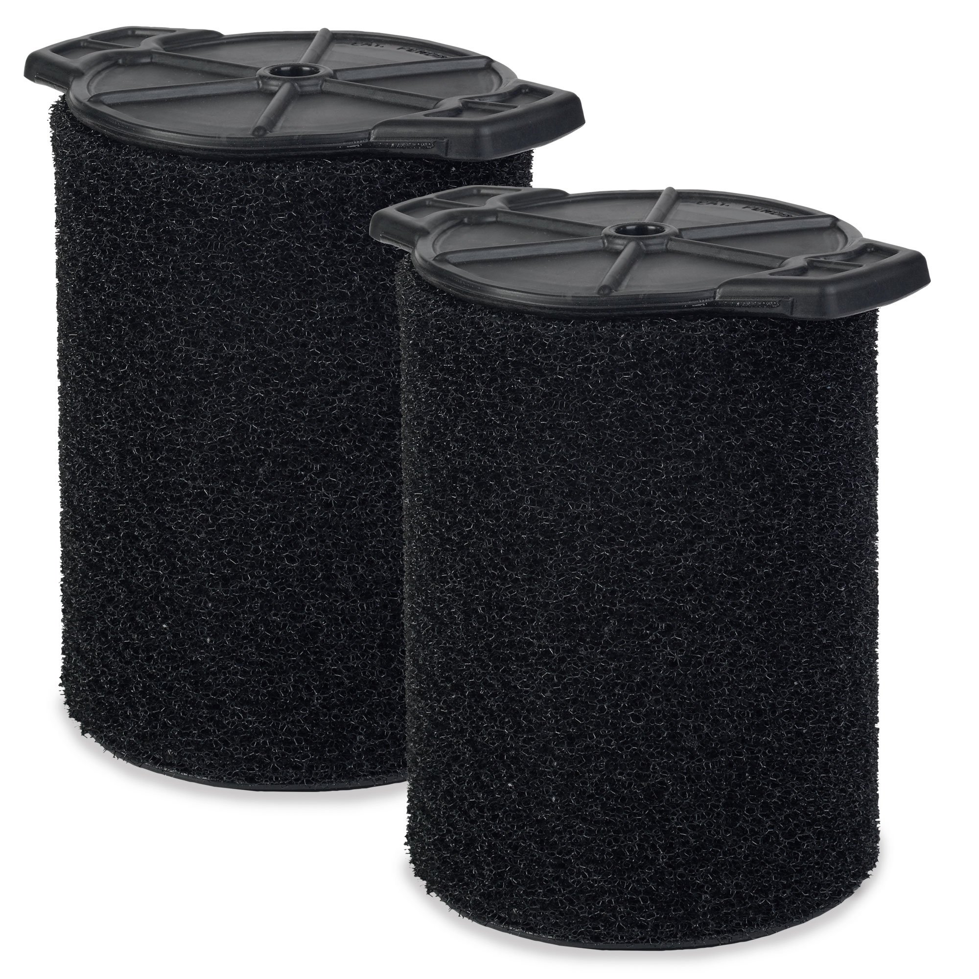 WORKSHOP WS24200F2 Wet/Dry Vacuum Foam Filters (2-Pack) - Compatible with 5-16 Gallon Shop Vacs - Replacement Foam Filters for Wet Applications - Perfect for Workshop Cleaning, Garage Maintenance & DIY Projects