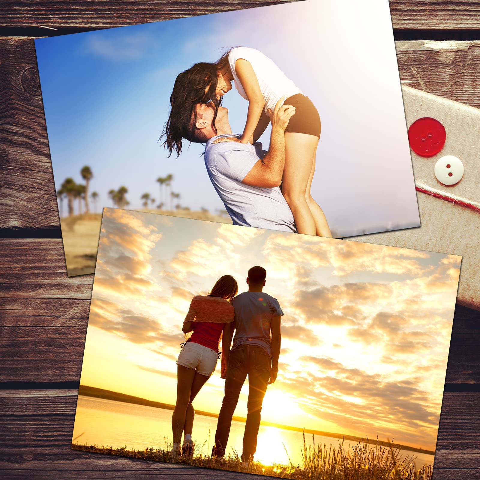 Premium 8.5x11 Glossy Photo Paper - 100 Sheets for Inkjet Printers (200GSM, Dye Ink Compatible) - Perfect for Photo Printing, Scrapbooking & Professional Presentations