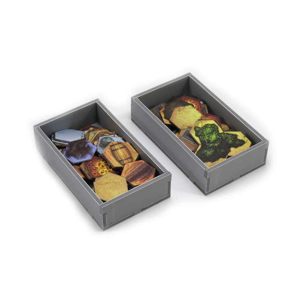 Folded Space Gloomhaven Organizer Insert - Premium Board Game Storage Solution for Gloomhaven | Keep Game Pieces Organized | Perfect for Game Nights & Storage