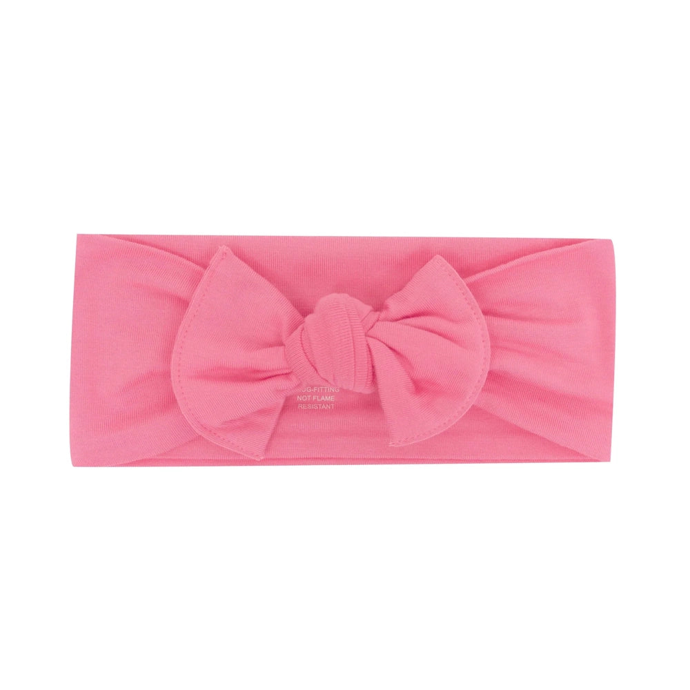 Kyte Baby Bow in Guava - Adorable Hair Accessory for Girls | Perfect for Parties, Photos & Everyday Style