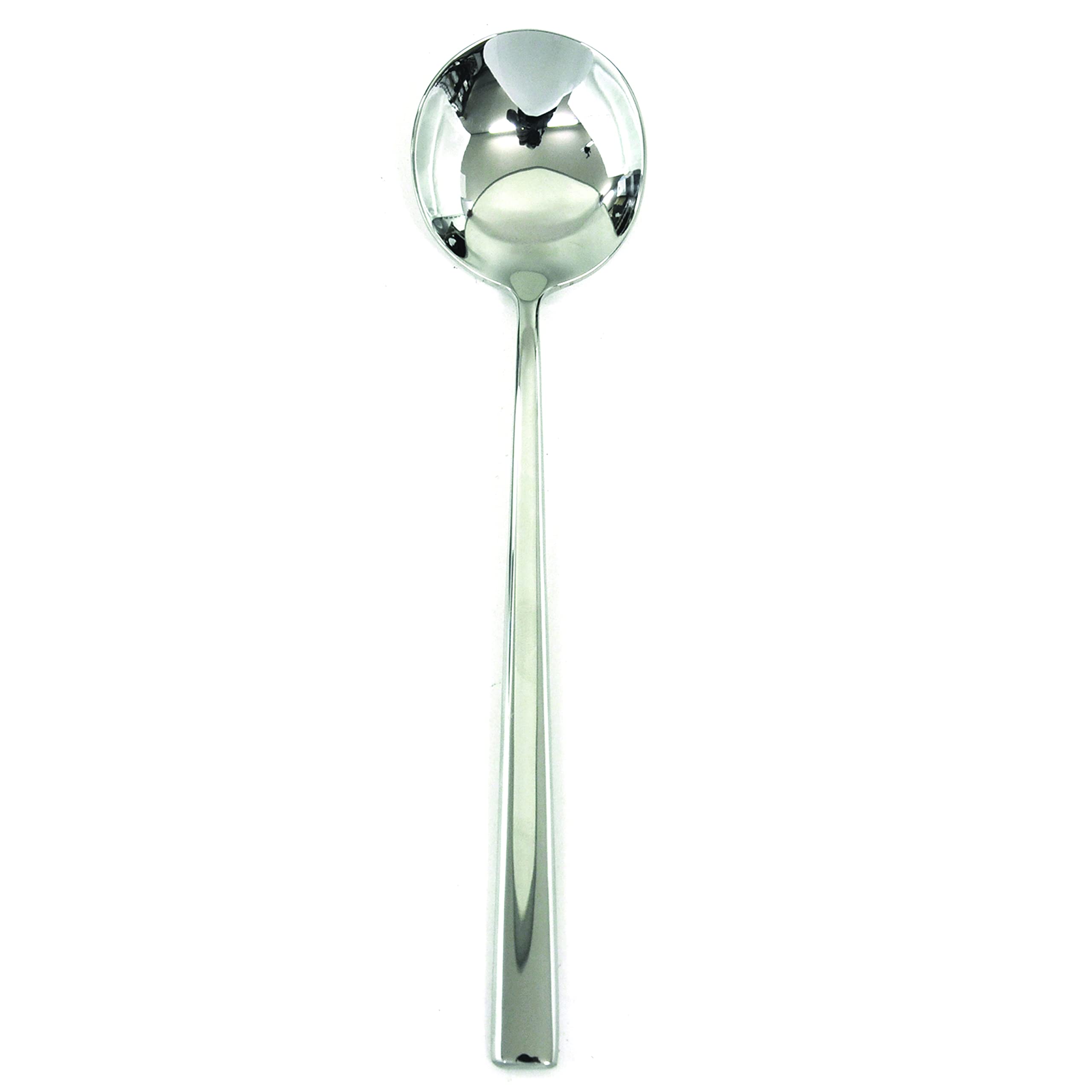 Mepra AZC10371101 Movida Stainless Steel Table Spoon - 20 cm, Pack of 48, Dishwasher Safe, Elegant Dining & Restaurant Tableware for Everyday Use, Parties & Catering