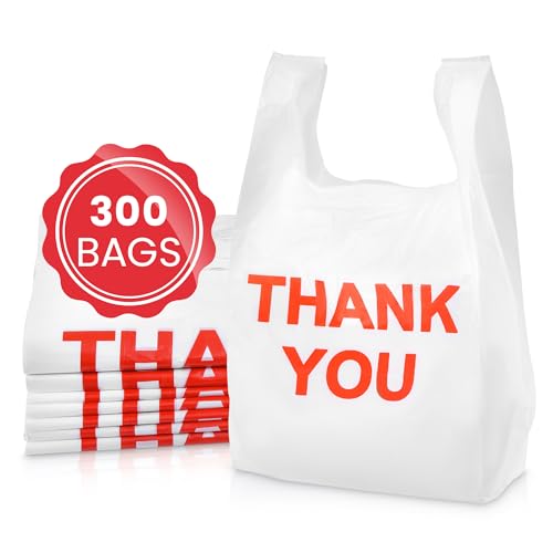 White Thank You Bags
