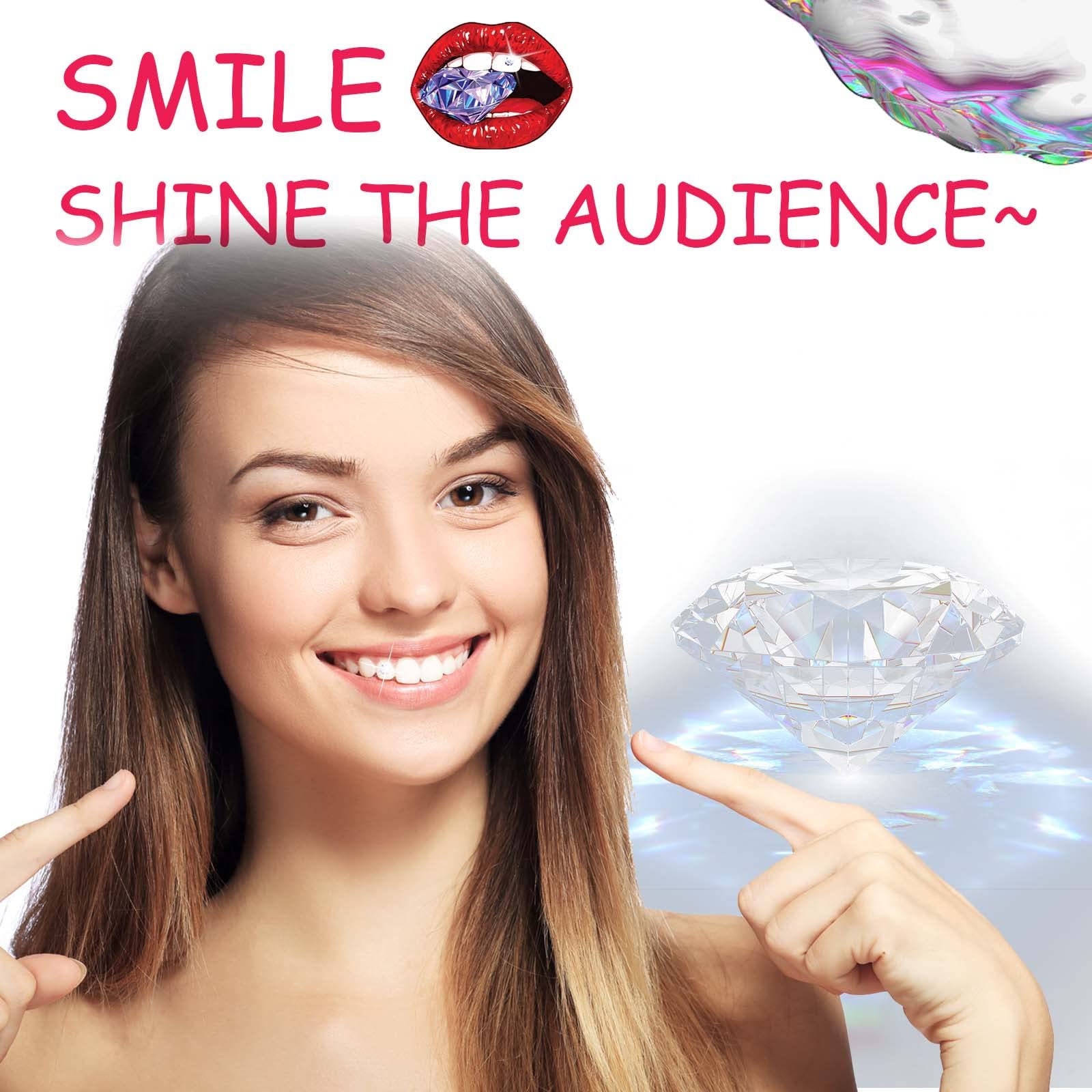 Beginner Tooth Gems Kit with Dental Glue, UV Light & Gemstone Selector - DIY Rhinestone Dental Jewelry for Teeth Decorations | Perfect for Parties, Festivals & Fashion Self-Expression