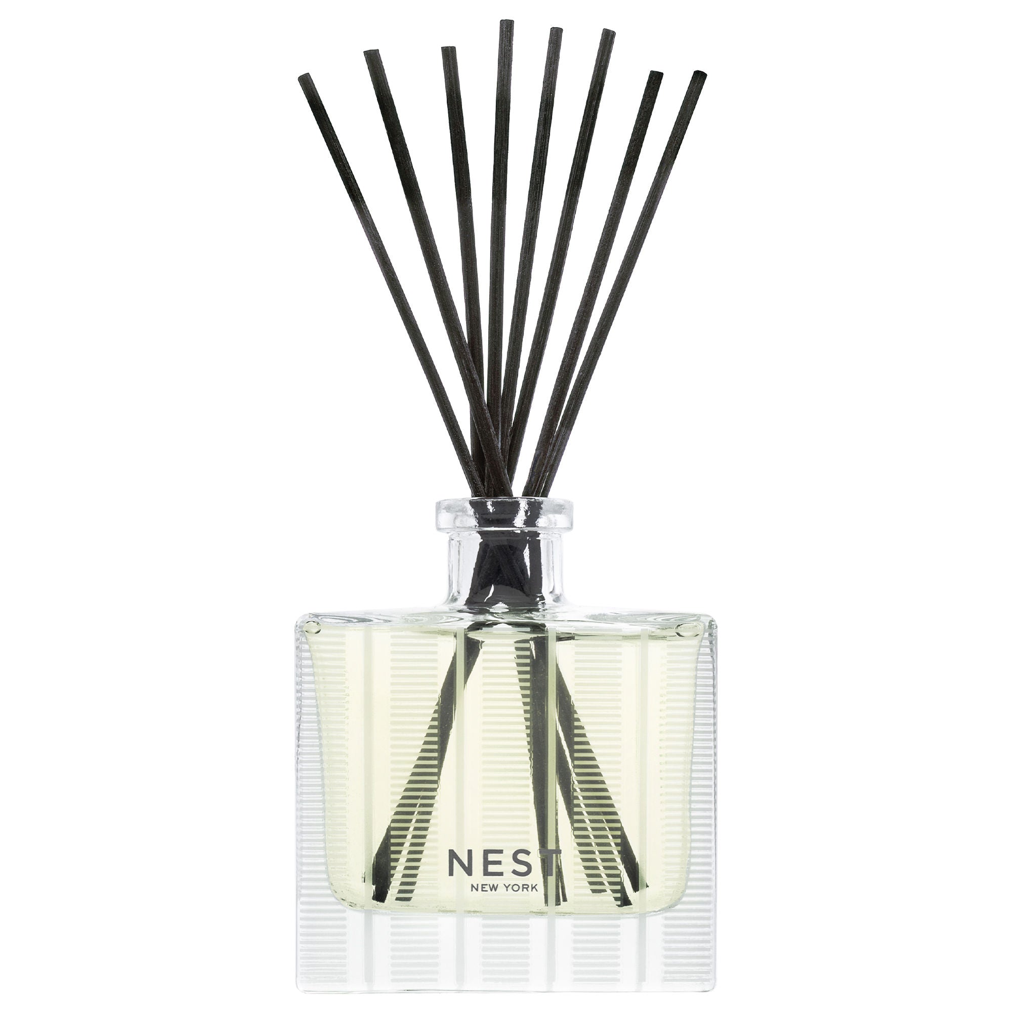 Premium Bamboo Reed Diffuser Set - Natural Home Fragrance Oil Diffuser with 6 Rattan Reeds - Aromatherapy Gift for Living Room, Bedroom & Office