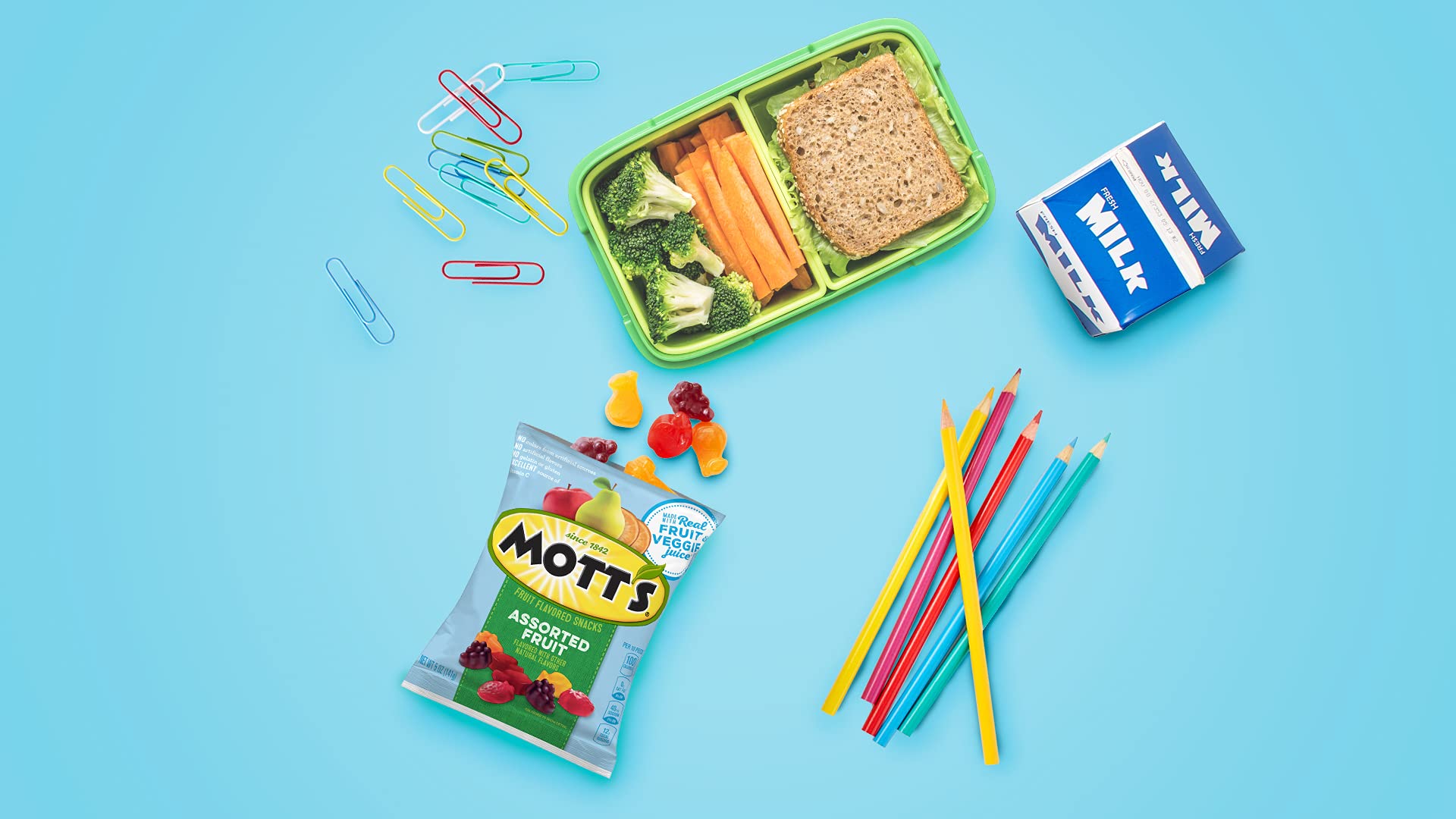 Mott's Fruit Flavored Snacks Assorted Variety Pack - 60 Count | Healthy Kids Snacks, Lunch Box Treats & On-the-Go Snacks for School, Travel & Parties