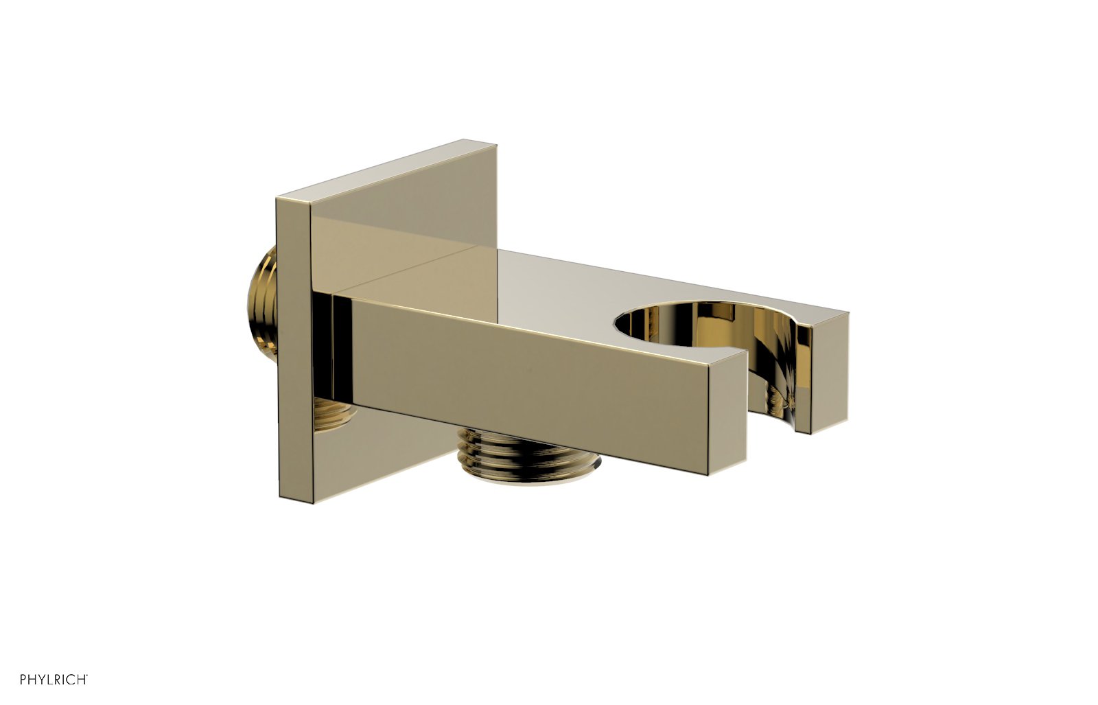 Stainless Steel Hand Shower Holder and Connector - Universal Bathroom Mounting Bracket for Showerhead (Model 3 534) - Perfect for Bathroom Renovation & Spa-Like Shower Experience