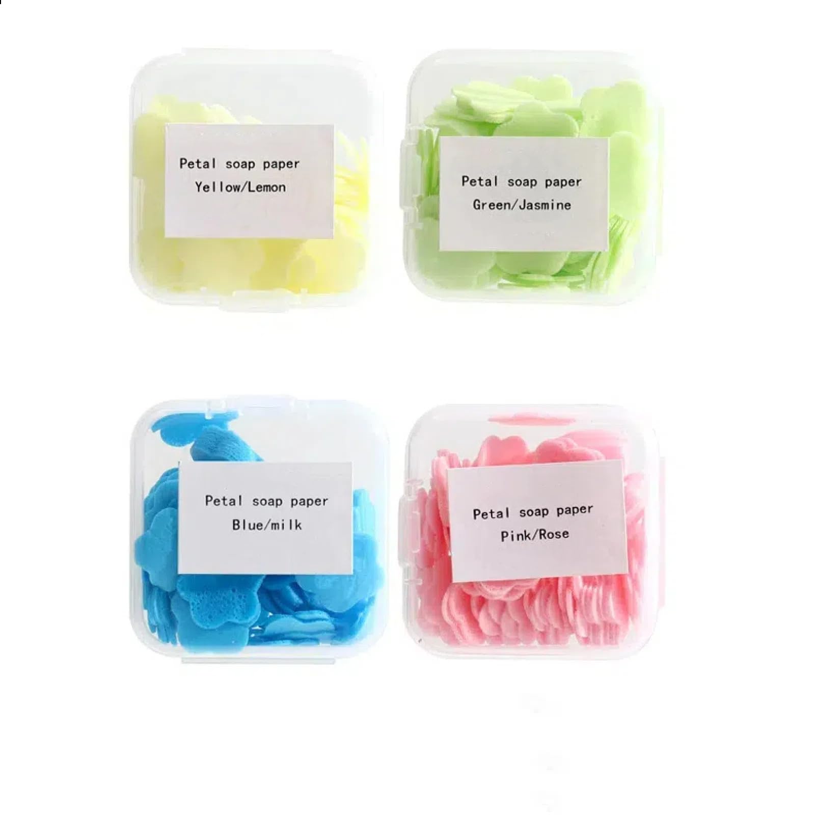 Portable Soap Flakes for Hand Washing - Travel-Friendly Boxed Petal Soap Slices | Perfect for Camping, Hiking & Outdoor Adventures