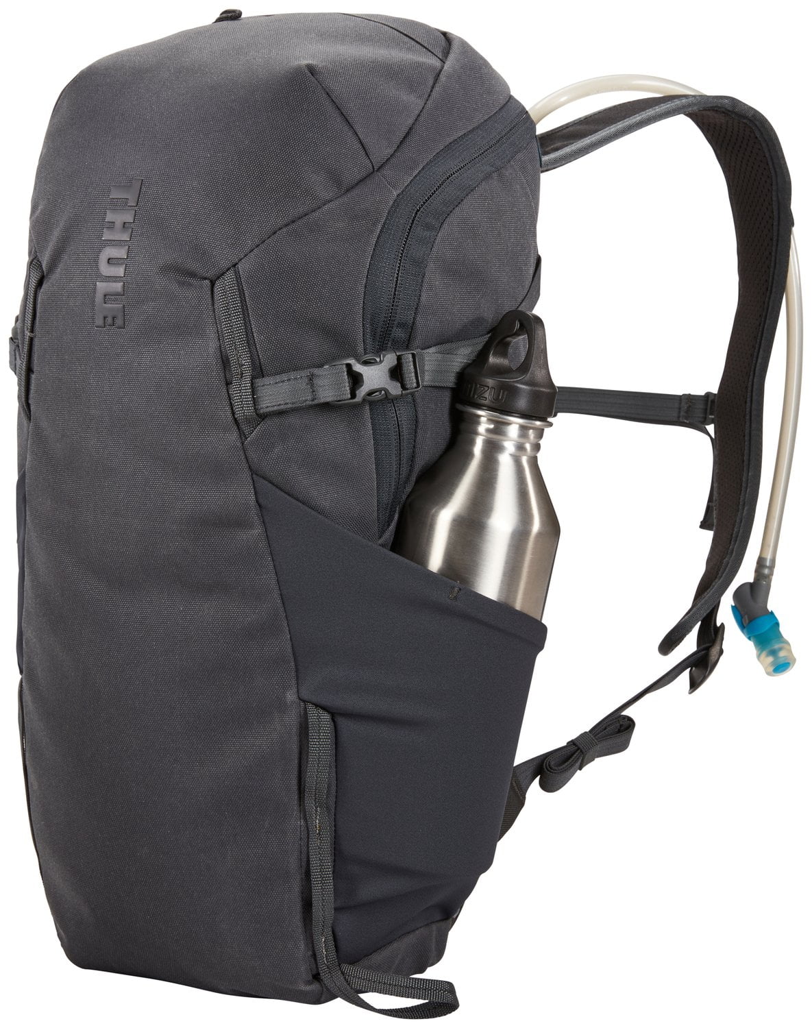 Thule AllTrail X 15L Hiking Backpack - Lightweight & Water-Resistant Daypack for Outdoor Adventures (Obsidian Gray) - Perfect for Hiking, Camping & Travel