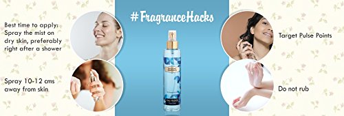 Ital Veloce Shooting Stars Women's Body Spray - Floral Fragrance Body Mist for Women & Girls, 7.1 oz (210ml) - Long Lasting Perfume for Daily Use, Work, Date Night & Special Occasions