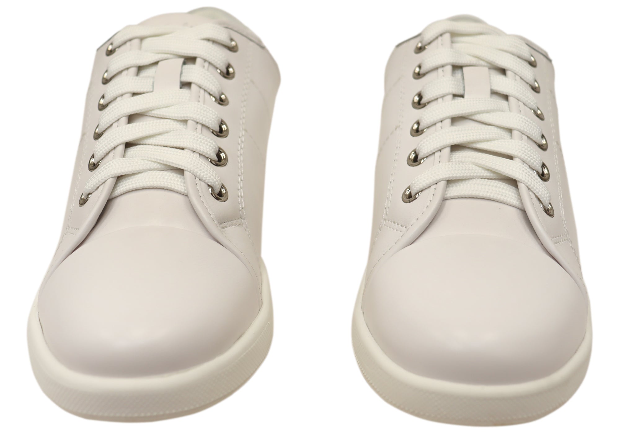 Florsheim Women's Comfortable Leather Crossover Cap-Toe Sneakers - Stylish Casual Shoes for Work, Walking & Everyday Wear