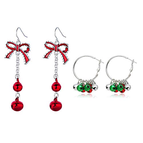 N-Bow Earrings+Bell Earrings