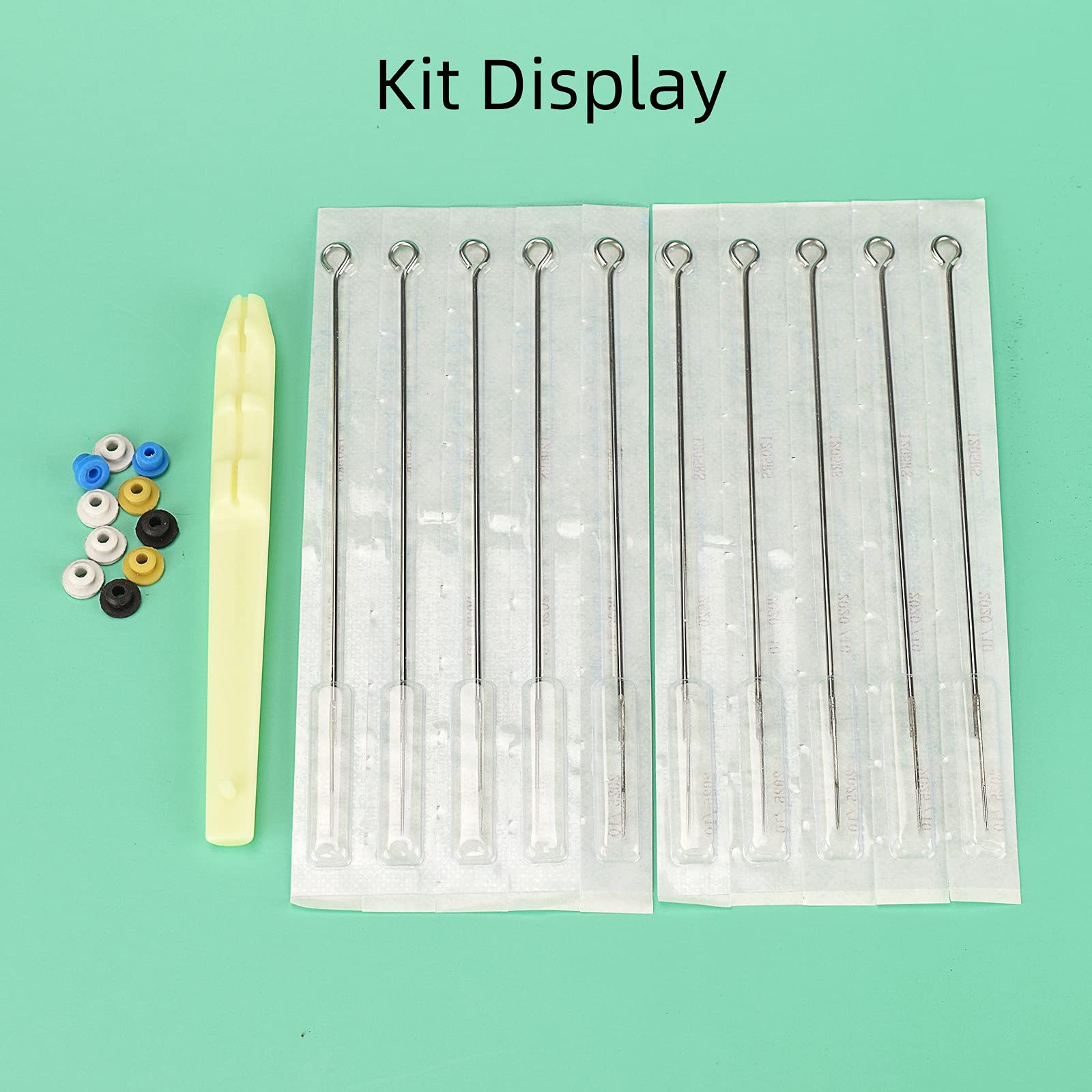 Layfuz Professional Hand Poke & Stick Tattoo Kit - Complete DIY Tattoo Needle Set with Grommets for Beginners & Artists | Perfect for Home Tattooing, Practice Skin & Professional Tattoo Studio Use